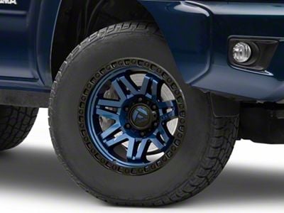 Fuel Wheels Syndicate Dark Blue with Black Ring 6-Lug Wheel; 17x9; -12mm Offset (05-15 Tacoma)