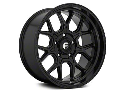 Fuel Wheels Tech Matte Black 6-Lug Wheel; 17x9; 20mm Offset (05-15 Tacoma)