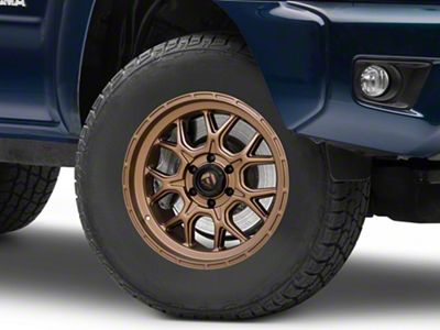 Fuel Wheels Tech Matte Bronze 6-Lug Wheel; 17x9; 1mm Offset (05-15 Tacoma)