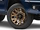 Fuel Wheels Traction Matte Bronze with Black Ring 6-Lug Wheel; 20x10; -18mm Offset (05-15 Tacoma)