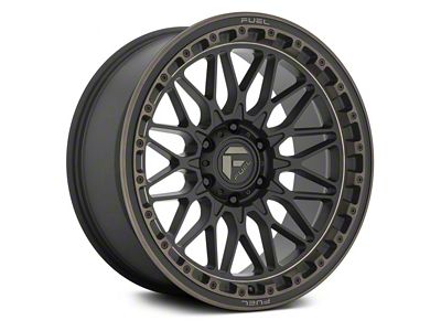 Fuel Wheels Trigger Matte Black Dark Tint 6-Lug Wheel; 17x9; -12mm Offset (05-15 Tacoma)