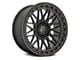 Fuel Wheels Trigger Matte Black Dark Tint 6-Lug Wheel; 17x9; -12mm Offset (05-15 Tacoma)