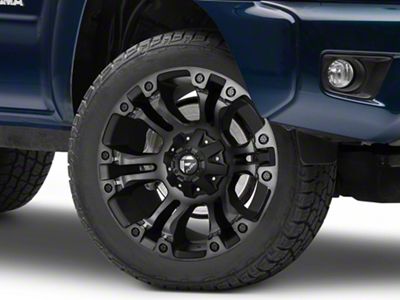 Fuel Wheels Vapor Matte Black Double Dark Tint 6-Lug Wheel; 20x9; 19mm Offset (05-15 Tacoma)