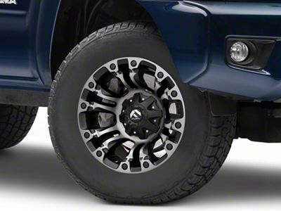Fuel Wheels Vapor Matte Black with Gray Tint 6-Lug Wheel; 17x9; -12mm Offset (05-15 Tacoma)