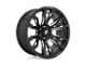 Fuel Wheels Blitz Gloss Black Milled 5-Lug Wheel; 18x9; 20mm Offset (07-13 Tundra)