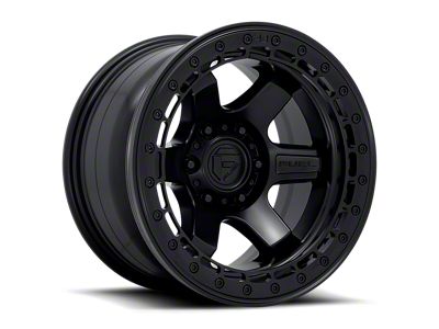 Fuel Wheels Block Beadlock Matte Black 5-Lug Wheel; 17x8.5; 20mm Offset (07-13 Tundra)