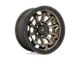 Fuel Wheels Covert Matte Bronze with Black Bead Ring 5-Lug Wheel; 18x9; 20mm Offset (07-13 Tundra)