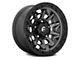 Fuel Wheels Covert Matte Gunmetal with Black Bead Ring 5-Lug Wheel; 20x9; 1mm Offset (07-13 Tundra)