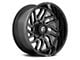 Fuel Wheels Hurricane Gloss Black Milled 5-Lug Wheel; 20x9; 1mm Offset (07-13 Tundra)