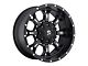 Fuel Wheels Krank Matte Black Milled 5-Lug Wheel; 20x10; -12mm Offset (07-13 Tundra)