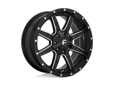 Fuel Wheels Maverick Gloss Black Milled 5-Lug Wheel; 20x10; -18mm Offset (07-13 Tundra)