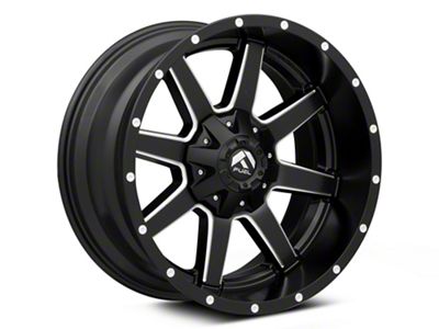 Fuel Wheels Maverick Matte Black Milled 5-Lug Wheel; 20x10; -18mm Offset (07-13 Tundra)