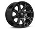 Fuel Wheels Siege Gloss Black Machined 5-Lug Wheel; 20x9; 20mm Offset (07-13 Tundra)