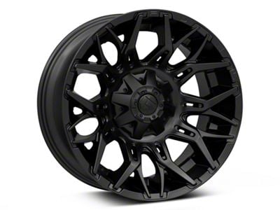 Fuel Wheels Twitch Blackout 5-Lug Wheel; 22x12; -44mm Offset (07-13 Tundra)