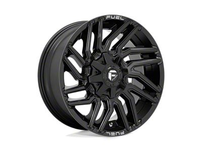 Fuel Wheels Typhoon Gloss Black 5-Lug Wheel; 20x10; -18mm Offset (07-13 Tundra)