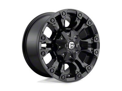 Fuel Wheels Vapor Matte Black 5-Lug Wheel; 17x9; -12mm Offset (07-13 Tundra)
