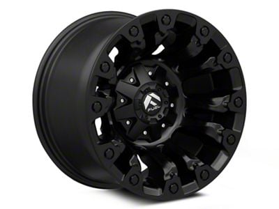 Fuel Wheels Vapor Matte Black 5-Lug Wheel; 22x10; 10mm Offset (07-13 Tundra)