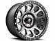 Fuel Wheels Vector Matte Gunmetal with Black Bead Ring 5-Lug Wheel; 20x9; 20mm Offset (07-13 Tundra)