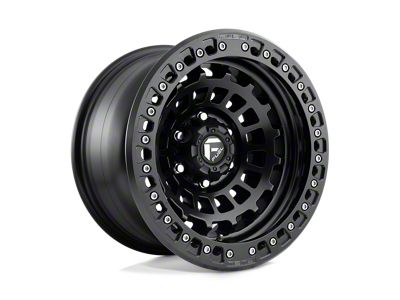 Fuel Wheels Zephyr Beadlock Matte Black 5-Lug Wheel; 17x9; -15mm Offset (07-13 Tundra)