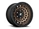 Fuel Wheels Zephyr Matte Bronze with Black Bead Ring 5-Lug Wheel; 20x9; 20mm Offset (07-13 Tundra)