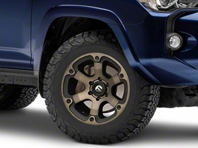 Fuel Wheels Beast Matte Black Double Dark Tint 6-Lug Wheel; 18x9; 19mm Offset (10-24 4Runner)