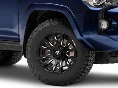 Fuel Wheels Blitz Gloss Black Milled 6-Lug Wheel; 18x9; 1mm Offset (10-24 4Runner)