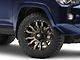 Fuel Wheels Blitz Matte Black Double Dark Tint 6-Lug Wheel; 20x10; -18mm Offset (10-24 4Runner)