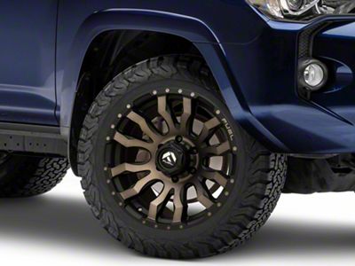 Fuel Wheels Blitz Matte Black Double Dark Tint 6-Lug Wheel; 20x9; 1mm Offset (10-24 4Runner)