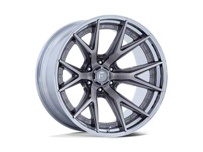 Fuel Wheels Catalyst Platinum with Chrome Lip 6-Lug Wheel; 20x9; 20mm Offset (10-24 4Runner)