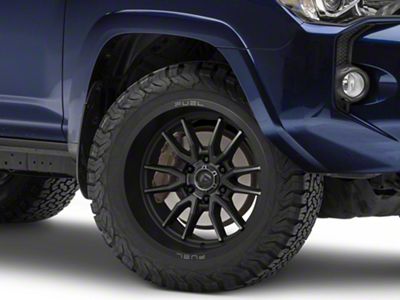 Fuel Wheels Clash Matte Black Double Dark Tint 6-Lug Wheel; 20x10; -18mm Offset (10-24 4Runner)