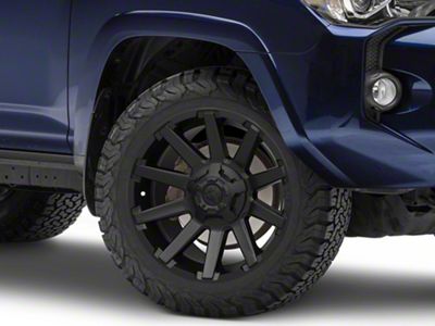 Fuel Wheels Contra Satin Black 6-Lug Wheel; 20x10; -19mm Offset (10-24 4Runner)