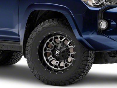 Fuel Wheels Crush Gloss Machined Double Dark Tint 6-Lug Wheel; 18x9; 19mm Offset (10-24 4Runner)