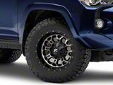 Fuel Wheels Crush Gloss Machined Double Dark Tint 6-Lug Wheel; 18x9; 1mm Offset (10-24 4Runner)