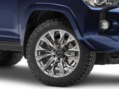 Fuel Wheels Flame Platinum 6-Lug Wheel; 20x10; -18mm Offset (10-24 4Runner)