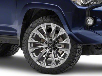 Fuel Wheels Flame Platinum 6-Lug Wheel; 22x10; -18mm Offset (10-24 4Runner)