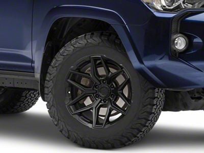 Fuel Wheels Flux Blackout 6-Lug Wheel; 18x9; 20mm Offset (10-24 4Runner)