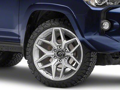 Fuel Wheels Flux Platinum 6-Lug Wheel; 22x10; -18mm Offset (10-24 4Runner)