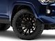 Fuel Wheels Fusion Forged Burn Matte Black with Gloss Black Lip 6-Lug Wheel; 22x10; -18mm Offset (10-24 4Runner)