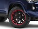 Fuel Wheels Fusion Forged Catalyst Matte Black with Candy Red Lip 6-Lug Wheel; 20x10; -18mm Offset (10-24 4Runner)