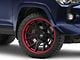 Fuel Wheels Fusion Forged Catalyst Matte Black with Candy Red Lip 6-Lug Wheel; 22x10; -18mm Offset (10-24 4Runner)