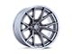 Fuel Wheels Fusion Forged Catalyst Platinum with Chrome Lip 6-Lug Wheel; 20x9; 1mm Offset (10-24 4Runner)