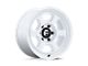 Fuel Wheels Hype Gloss White 6-Lug Wheel; 17x8.5; 10mm Offset (10-24 4Runner)