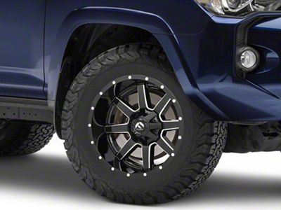 Fuel Wheels Maverick Gloss Black Milled 6-Lug Wheel; 18x9; -13mm Offset (10-24 4Runner)