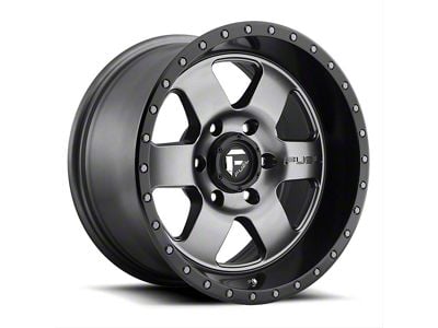 Fuel Wheels Podium Matte Gunmetal 6-Lug Wheel; 18x9; 1mm Offset (10-24 4Runner)