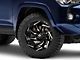 Fuel Wheels Reaction Gloss Black Milled 6-Lug Wheel; 18x9; -12mm Offset (10-24 4Runner)