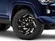 Fuel Wheels Reaction Gloss Black Milled 6-Lug Wheel; 18x9; 1mm Offset (10-24 4Runner)