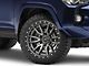 Fuel Wheels Rebel Matte Gunmetal with Black Bead Ring 6-Lug Wheel; 22x9; 20mm Offset (10-24 4Runner)