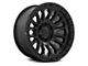 Fuel Wheels Rincon Matte Black with Gloss Black Lip 6-Lug Wheel; 17x9; 25mm Offset (10-24 4Runner)