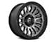 Fuel Wheels Rincon Matte Gunmetal with Black Lip 6-Lug Wheel; 17x9; 25mm Offset (10-24 4Runner)