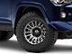 Fuel Wheels Rincon Matte Gunmetal with Matte Black Lip 6-Lug Wheel; 20x10; -18mm Offset (10-24 4Runner)